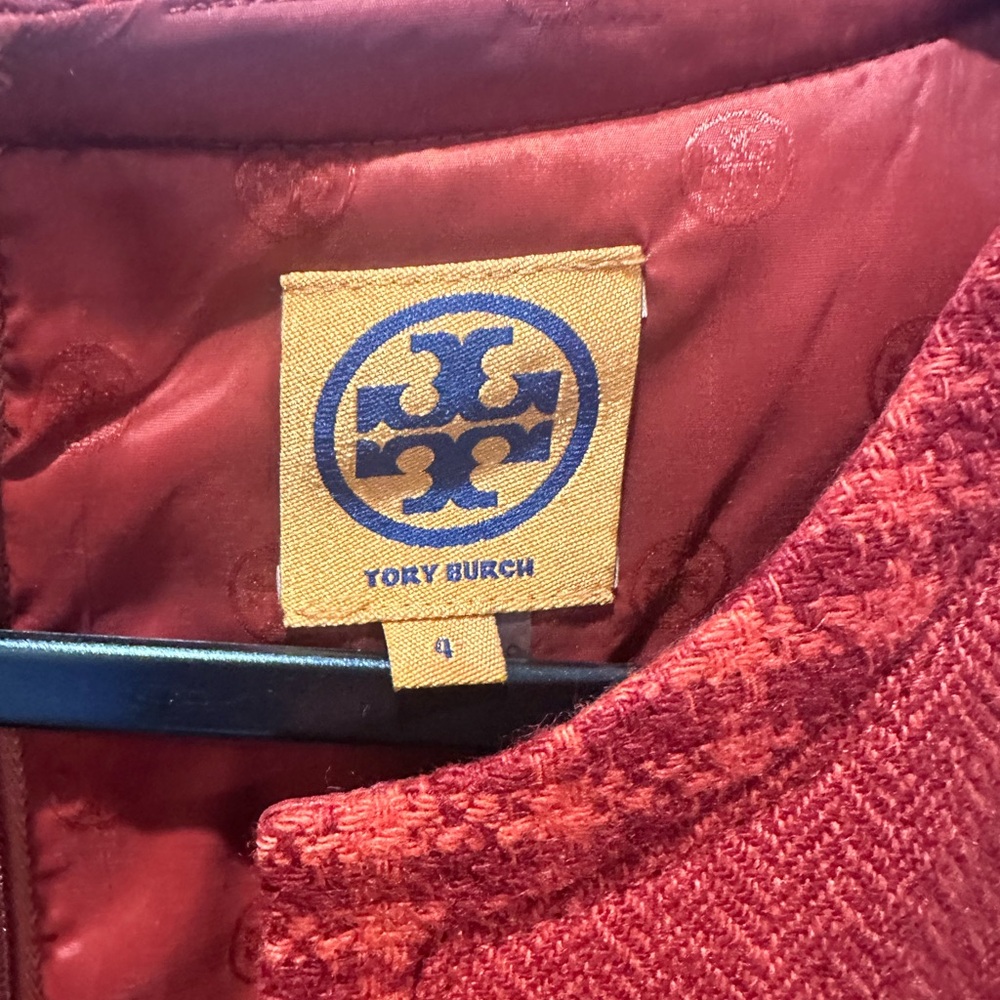 Tory Burch lined dress size 4.